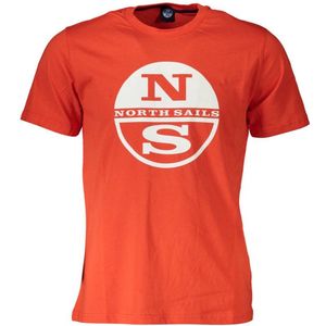 North Sails - T-shirt - Rood - Katoen