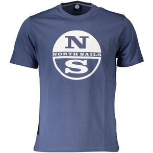 North Sails - Logo Short Sleeve Tee - T-shirt - Blauw