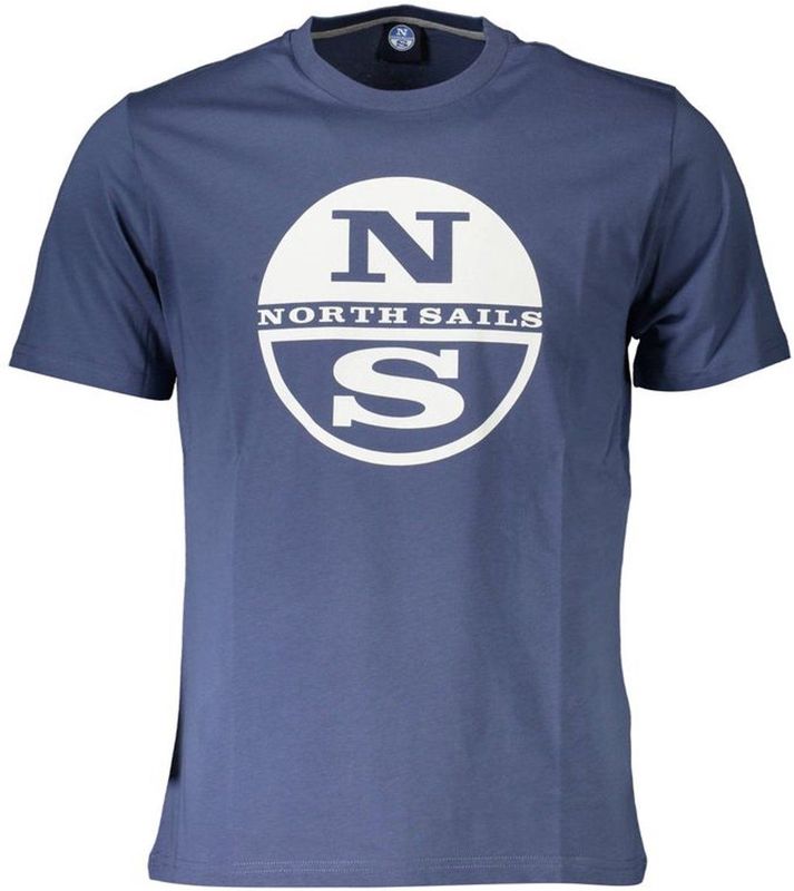 North Sails - Logo Short Sleeve Tee - T-shirt - Blauw