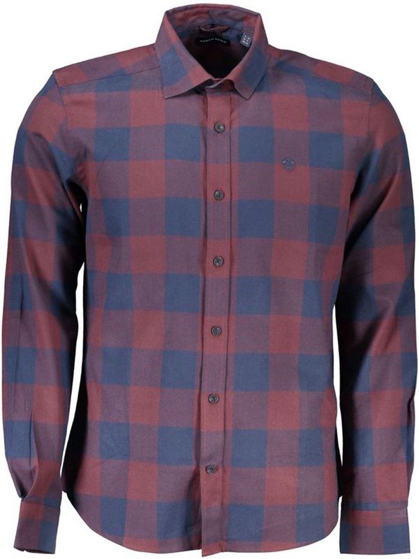 North Sails - Overhemden - Rood geruit - Katoen