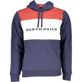 North Sails - Hoodie - Blauw - Katoen