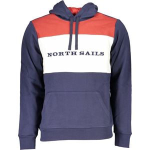 North Sails - Hoodie - Blauw - Katoen