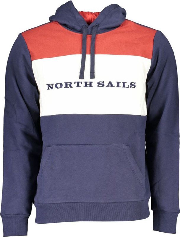 North Sails - Hoodie - Blauw - Katoen