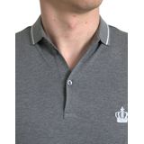 Crew Neck Sweater Classic Style - Zwart - Langsleeve - Geborduurd Logo