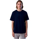 North Sails - Blauwe Katoenen Trui - Heren - Lange Mouwen