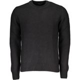 Sweater - Grijs - Waffle Knit Crew Neck