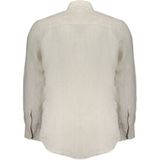 North Sails - Overhemd - Beige - Linnen - Heren