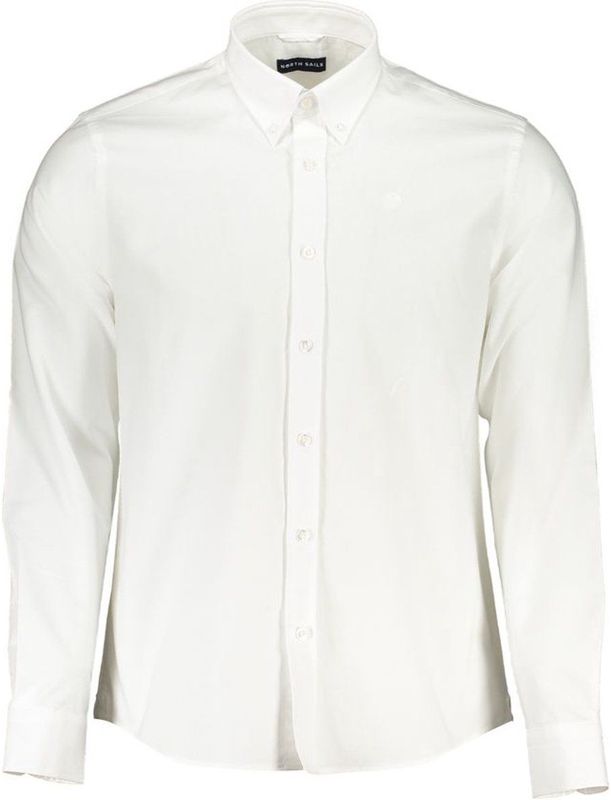North Sails - Oxford Cloth - Langsleeve Shirt - Wit - Katoen