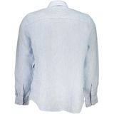 North Sails - Overhemd - Lichtblauw - Linnen
