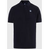 North Sails, Heren, Tops, Blauw, Maat: S Katoen,