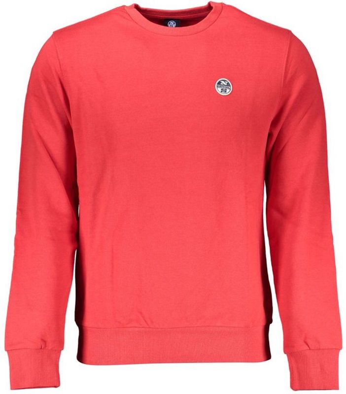 Sweater - Rood - Crew Neck - Casual Style