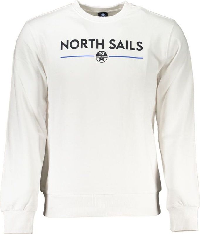 North Sails - Crew Neck Sweatshirt - Zwart - Katoen