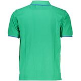North Sails - Groen Katoenen Poloshirt - Heren - Met Print
