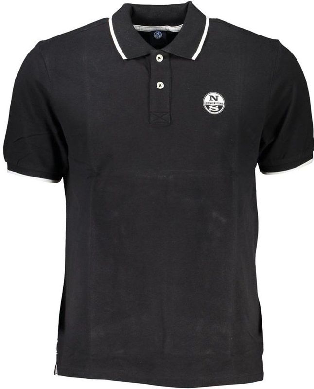North Sails - Poloshirt - Zwart - Katoen