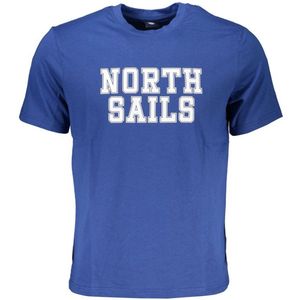 North Sails - Heren T-shirt - Korte Mouwen - Ronde Hals - Printontwerp - Logo