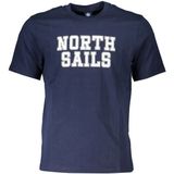 North Sails - College Tee - T-shirt - Blauw