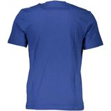 North Sails - Script Logo Tee - T-shirt - Blauw