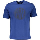 North Sails - Circle Logo T-shirt - Wit - 100% Katoen