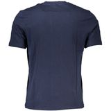 T-shirts - Blauw - Crew Neck Short Sleeve Tee