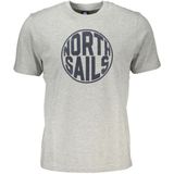 T-shirts - Grijs - Circle Logo Tee - Korte Mouwen - Crew Neck