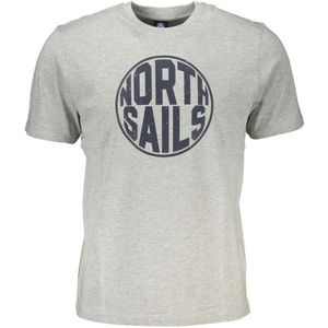 T-shirts - Grijs - Circle Logo Tee - Korte Mouwen - Crew Neck