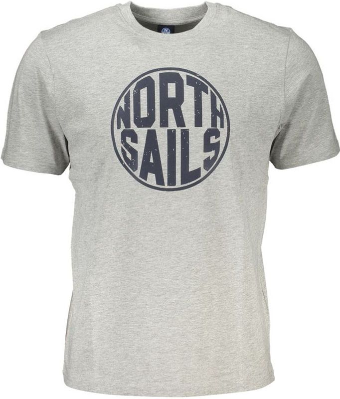 T-shirts - Grijs - Circle Logo Tee - Korte Mouwen - Crew Neck