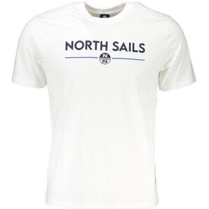 North Sails - Logo Tee - T-shirt - Wit