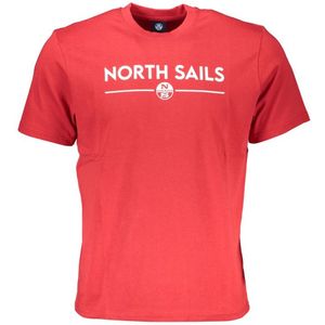 North Sails, Heren, Tops, Rood, Maat: S Katoen,
