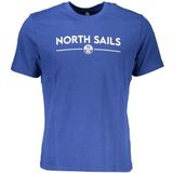 T-shirt - Blauw - Classic Crew Neck