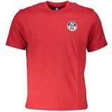 Crew Neck Short Sleeve Tee NS100 - Rood - T-shirt