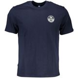 North Sails - Heren T-shirt - Korte Mouwen - Ronde Halslijn - Printontwerp - Logo