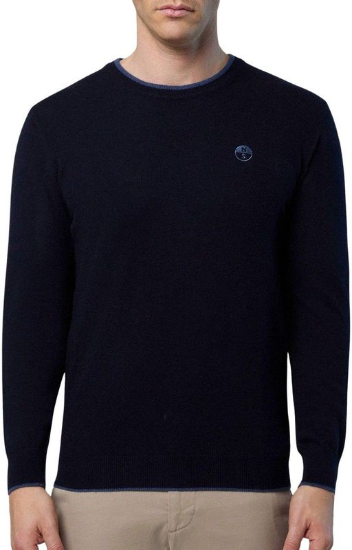 North Sails, Heren, Truien, Blauw, Maat: M Nylon,