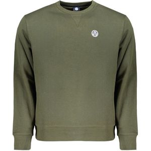 North Sails, Heren, Sweatshirts & Hoodies, Groen, Maat: M Katoen,
