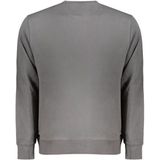 Sweater - Grijs - Casual Crew Neck - Katoen - Lange Mouwen