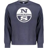 North Sails - Hoodie - Blauw - 100% Katoen