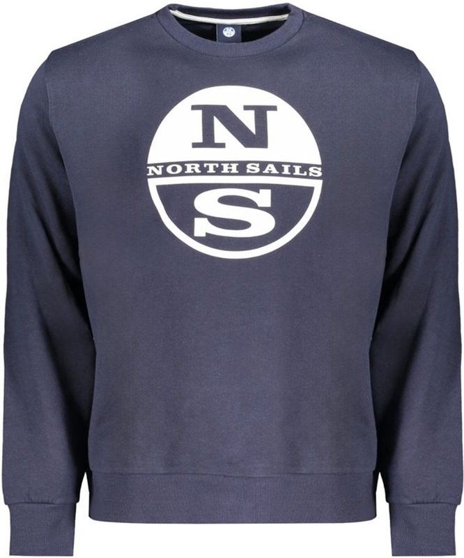 North Sails - Hoodie - Blauw - 100% Katoen