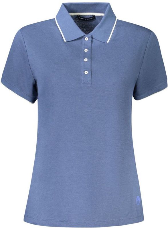 North Sails - Polo Shirt - Blauw - Katoen - Dames