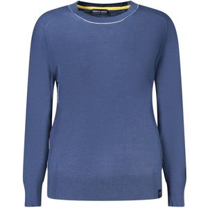 North Sails - Crew Neck Knit Sweater - Blauw - Lange Mouwen