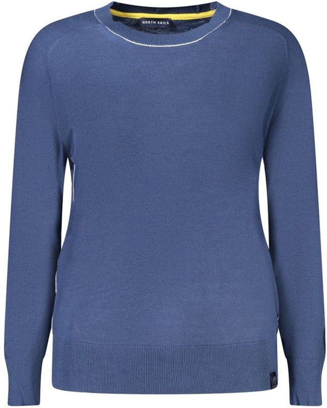 North Sails - Crew Neck Knit Sweater - Blauw - Lange Mouwen