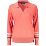 North Sails - Knit Polo Sweater - Pink - Dames