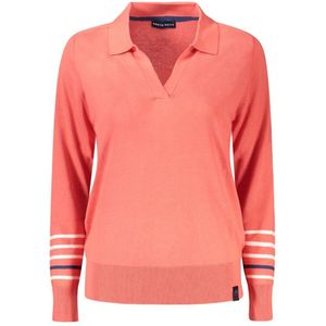 North Sails - Knit Polo Sweater - Pink - Dames
