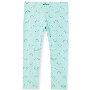 United Colors of Benetton Leggings voor meisjes, Allover watergroen 68u, 62 cm