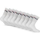 Enkelsokken - Wit - Katoenmix - 9 Paar