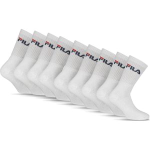 Enkelsokken - Wit - Katoenmix - 9 Paar