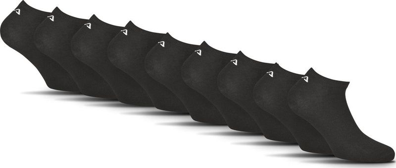 Enkelsokken - Zwart - 9 Paar - Anatomisch Vormgegeven