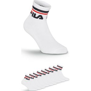 FILA - Sokken - Rood/Zwart/Wit - 9 Pack