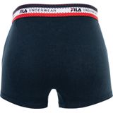 Fila - Boxershorts - Verpakking van 4 - Zacht Stretchkatoen
