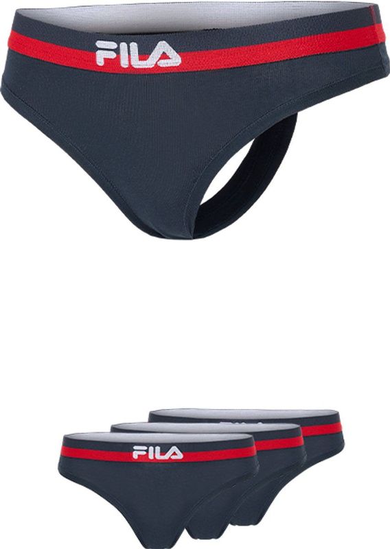Fila Urban String Gekleurde Waistband - Maat L - 5 Pack - Navy