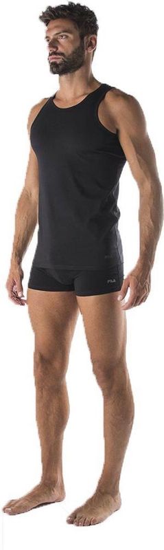 Fila - Fu5033 - Tanktop - Zwart - Katoen