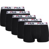FILA - Basic Boxershorts - Zwart - 5 Pack
